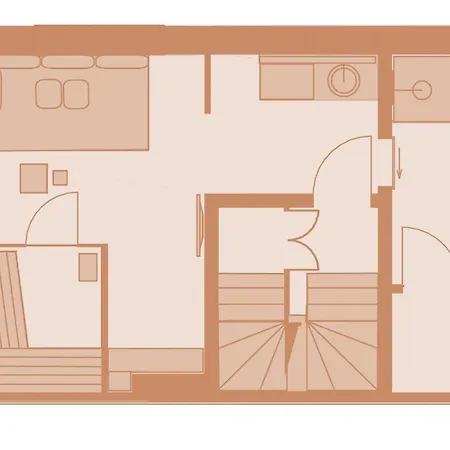 Дом отдыха Bahnhofstrasse 22 Кайтум